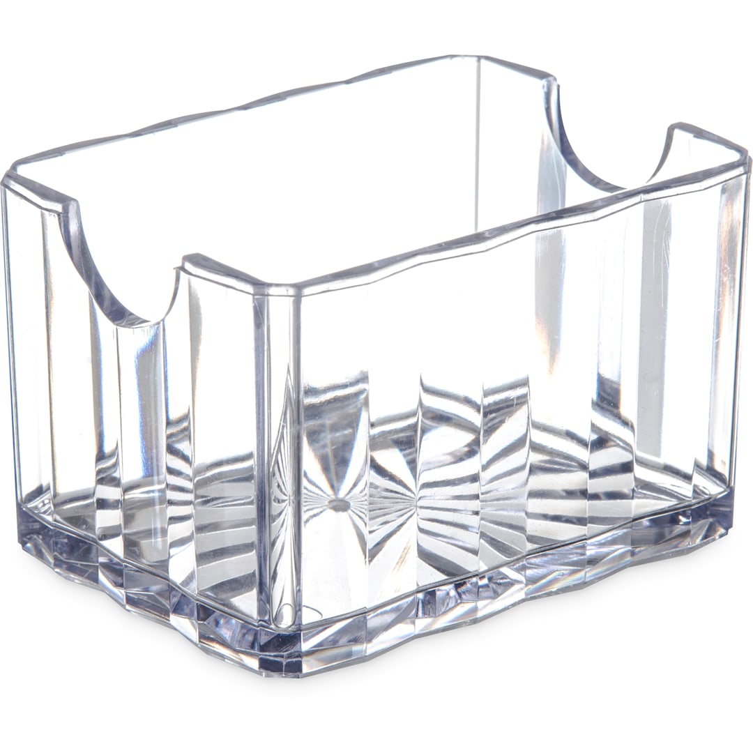 Carlisle 454907 Crystalite Clear Sugar Caddy - Dozen