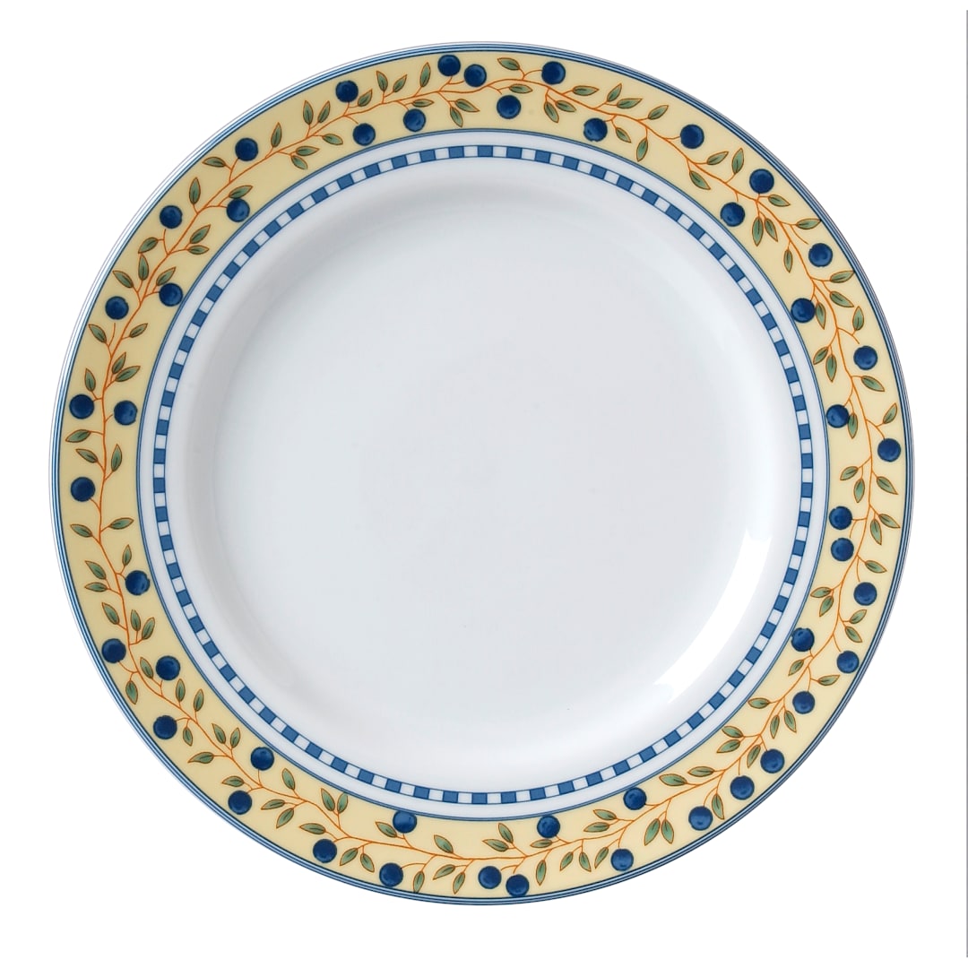Vertex® China AL-16-BB Alpine Blueberry 10.5" Plate