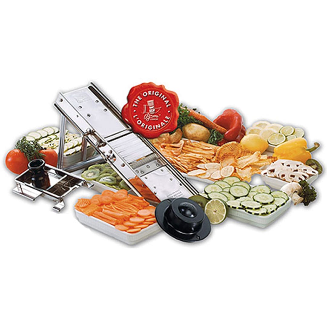 Matfer Bourgeat 215030-035 Bron Mandoline Slicer With Pusher