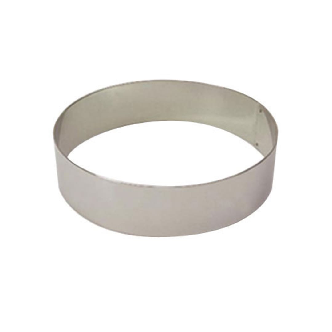 Matfer Bourgeat 371803 S/S 6-1/4" x 2-3/8" Ice Cake Ring