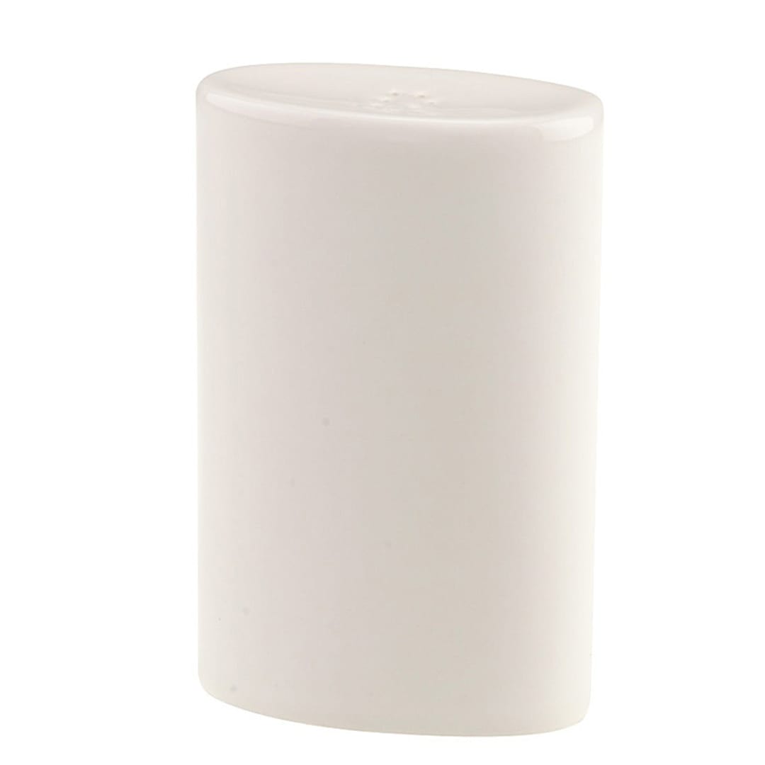 Villeroy & Boch 16-3293-3480 White 3" Tall Pepper Shaker - 6 / CS