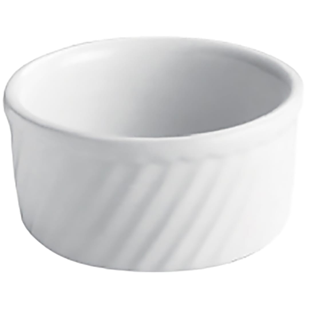 Hall® China 501-WH White 16 Oz. Souffle without Handle
