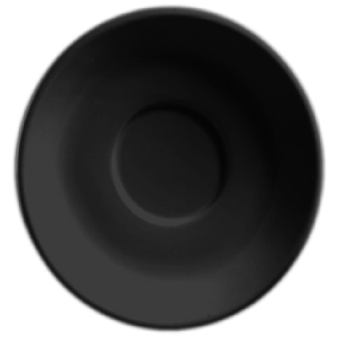 Diversified Ceramics DC1346-BK Black 6.5" Jumbo Saucer