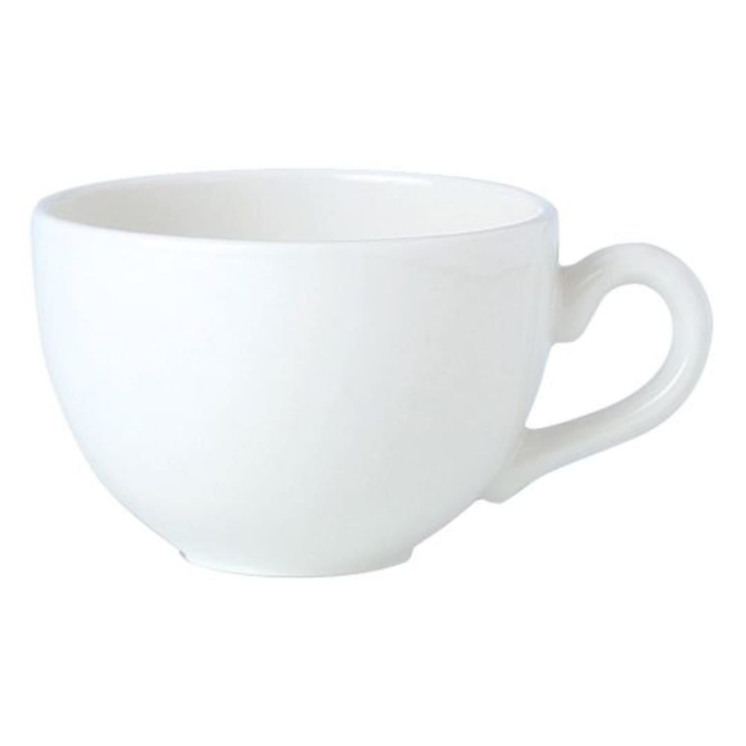 Steelite 11010189 Simplicity White Empire 8 Oz Low Cup