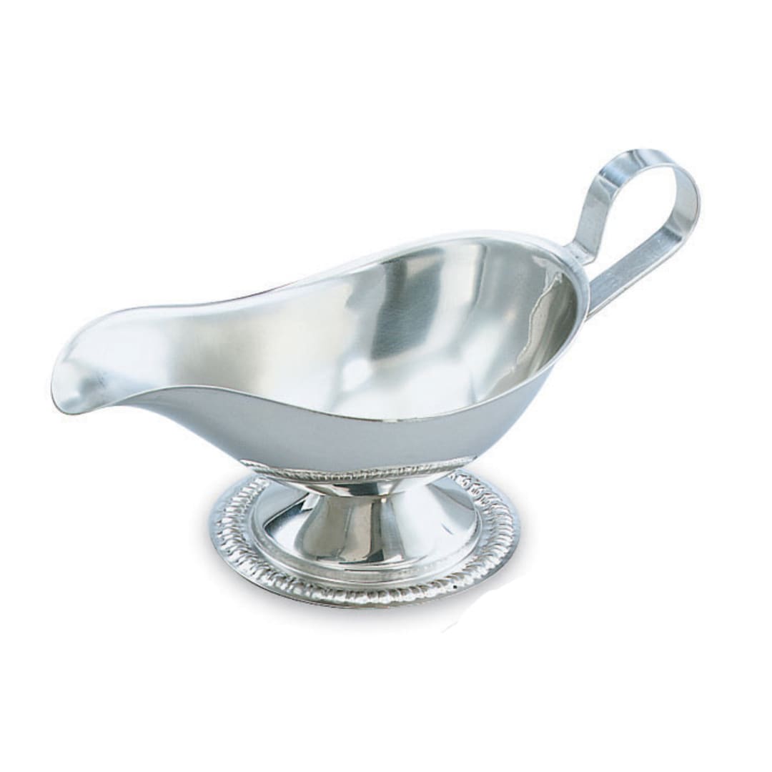 Vollrath® 47578 Mirror Finish S/S 8 Ounce Gadroon Base Gravy Boat