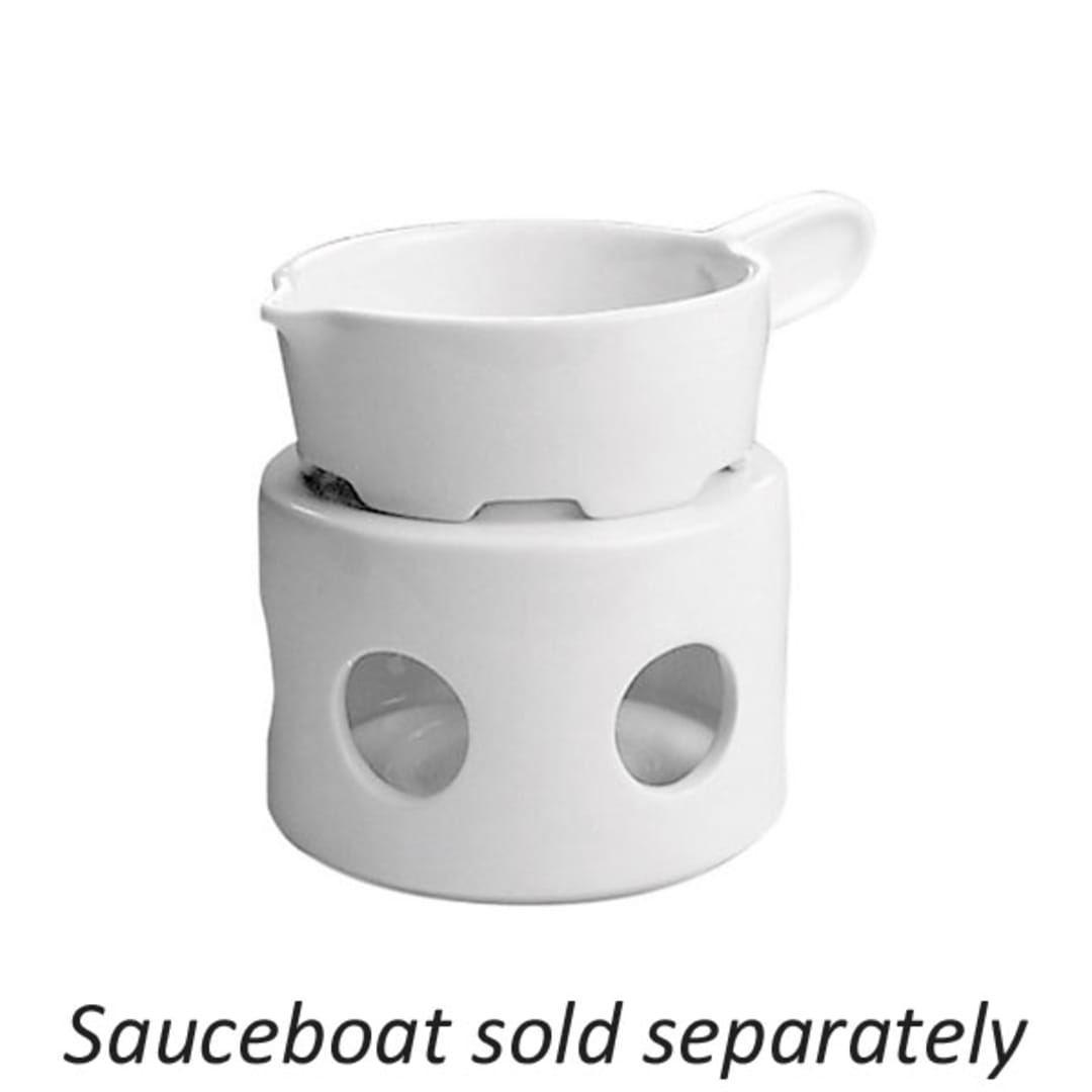 Hall® China 11430AWHA White Butter Warmer