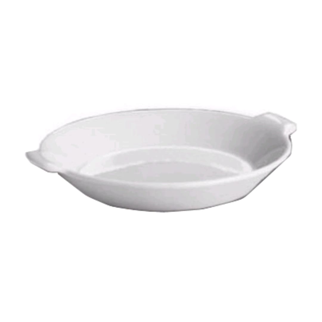 Hall China 2186-WH White 28 Oz. Au Gratin / Shirred Egg Dish