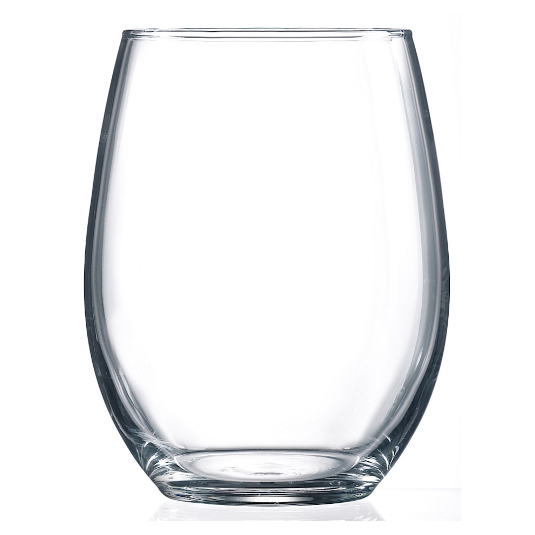 Arcoroc C8304 Perfection 21 Oz. Stemless Wine Glass