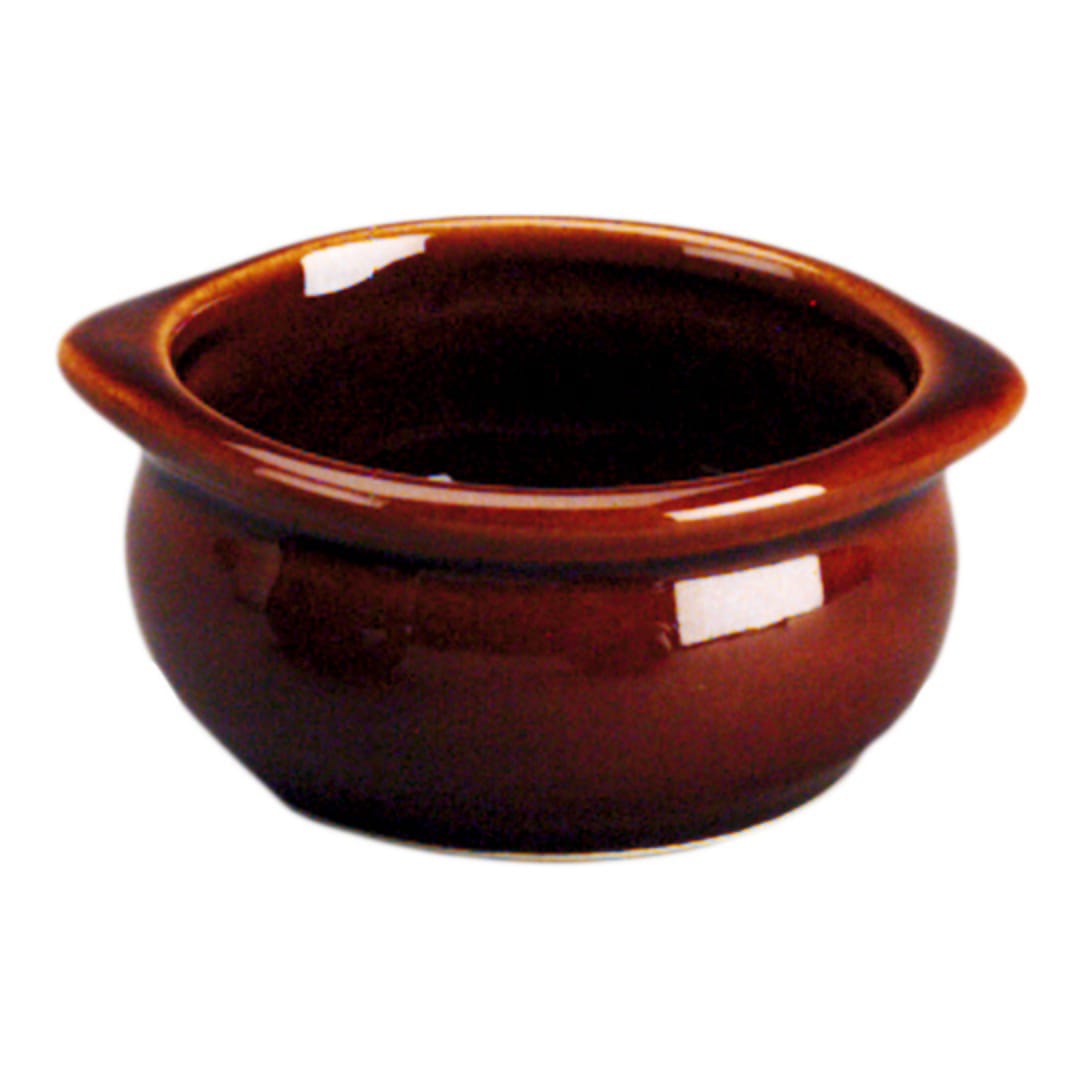 Diversified Ceramics DCI746LB Brown 15 Oz. Onion Soup Crock 12 / CS