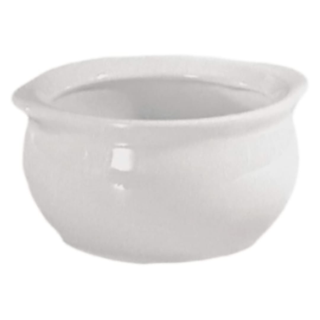 Diversified Ceramics DCI746W White 15 Oz. Onion Soup Crock 12 / CS