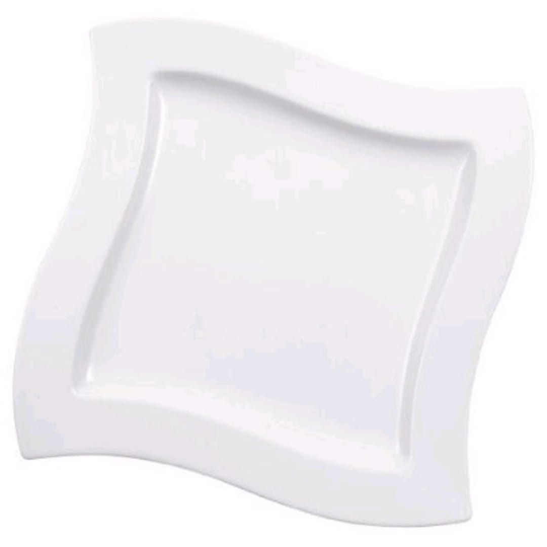 Villeroy & Boch 10-2525-2619 White 10-5/8" Dinner Plate - 4 / CS