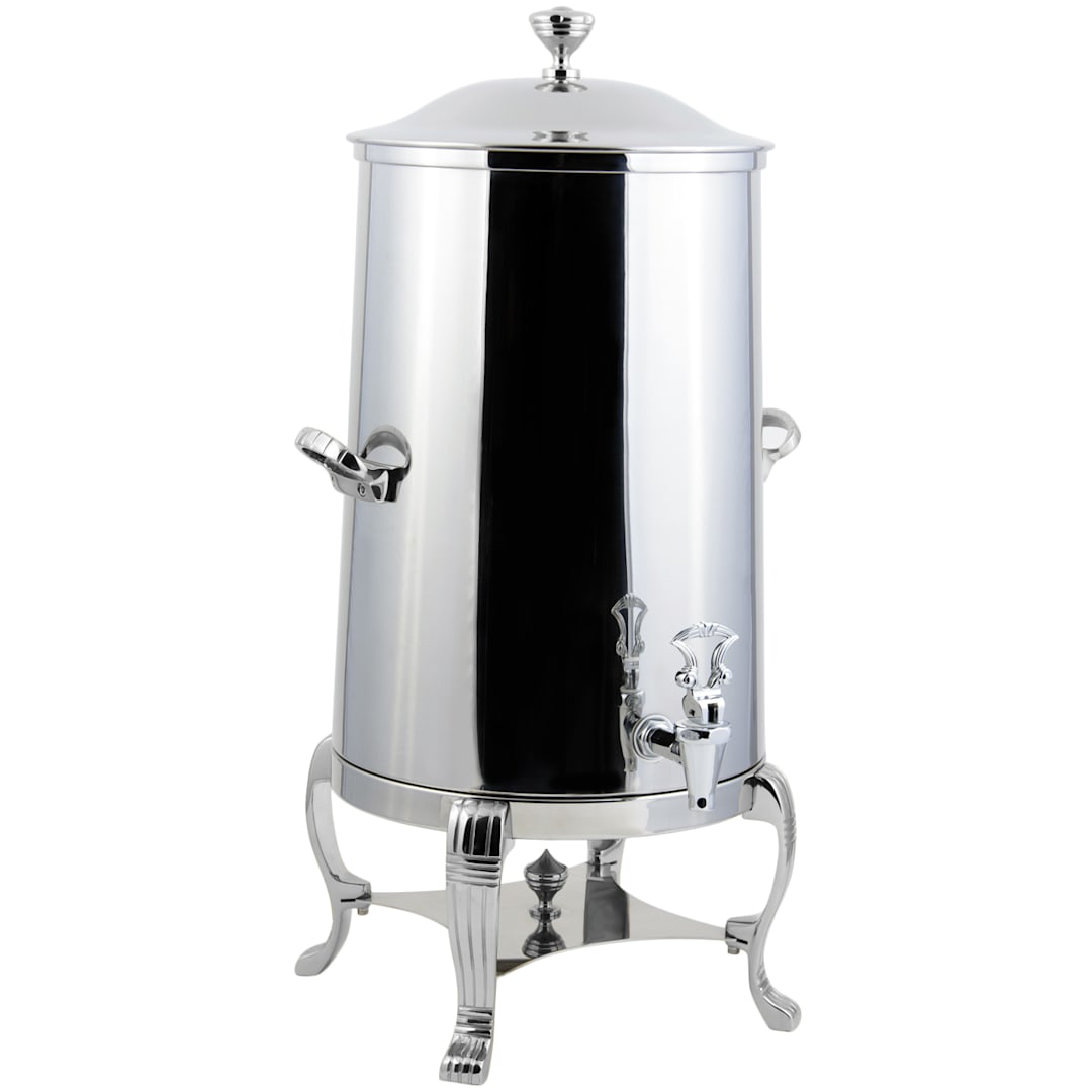 Bon Chef 40005CH Aurora Insulated 5 Gal Coffee Urn with Chrome Trim