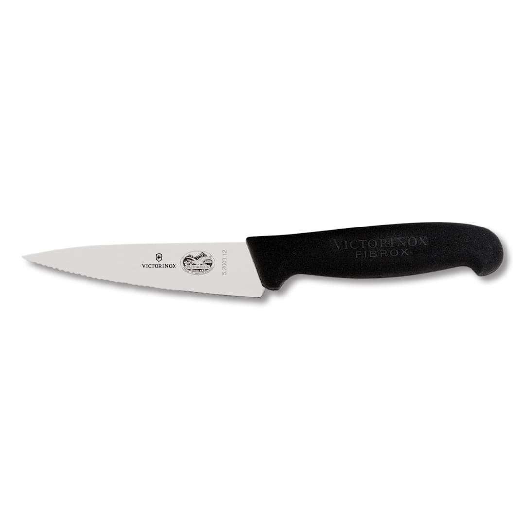 Victorinox 40556 Fibrox® Pro 5" Serrated Chef's Knife