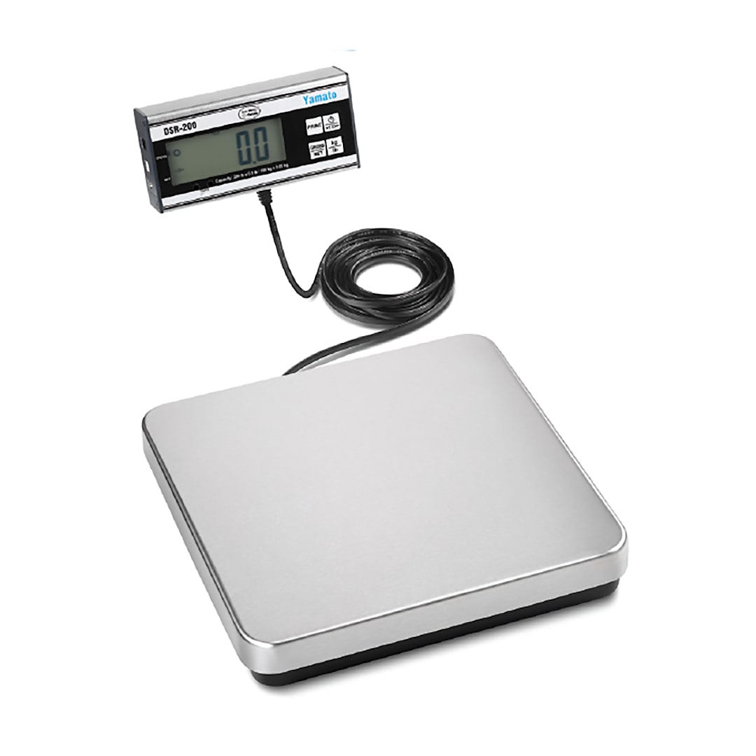 Yamato DSR-200 200 Lb Receiving Scale with AC Adaptor