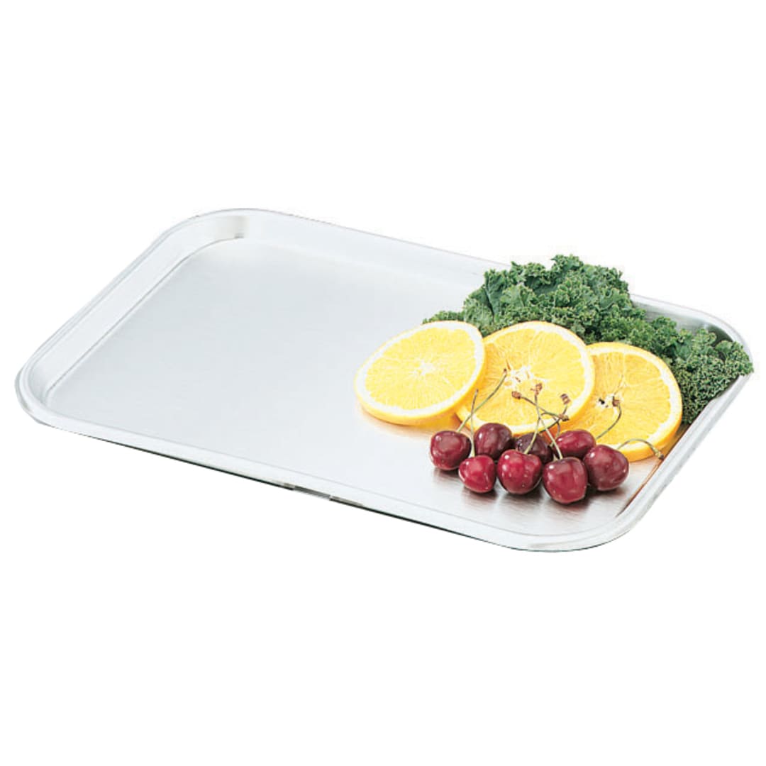 Vollrath 80130 S/S 13-5/8 x 9-3/4" Oblong Serving / Display Tray