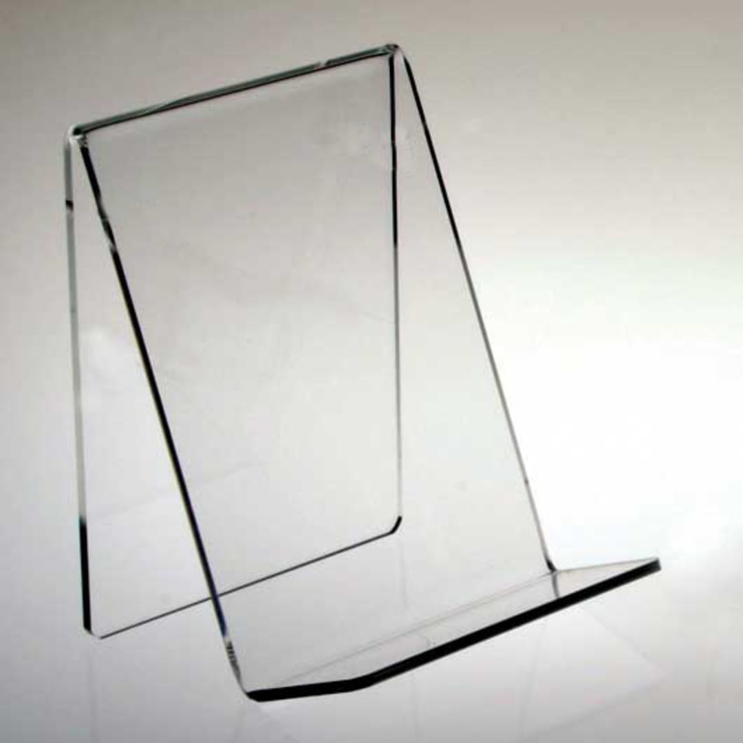 Clear Solutions 8110 Acrylic 6" Book Easel
