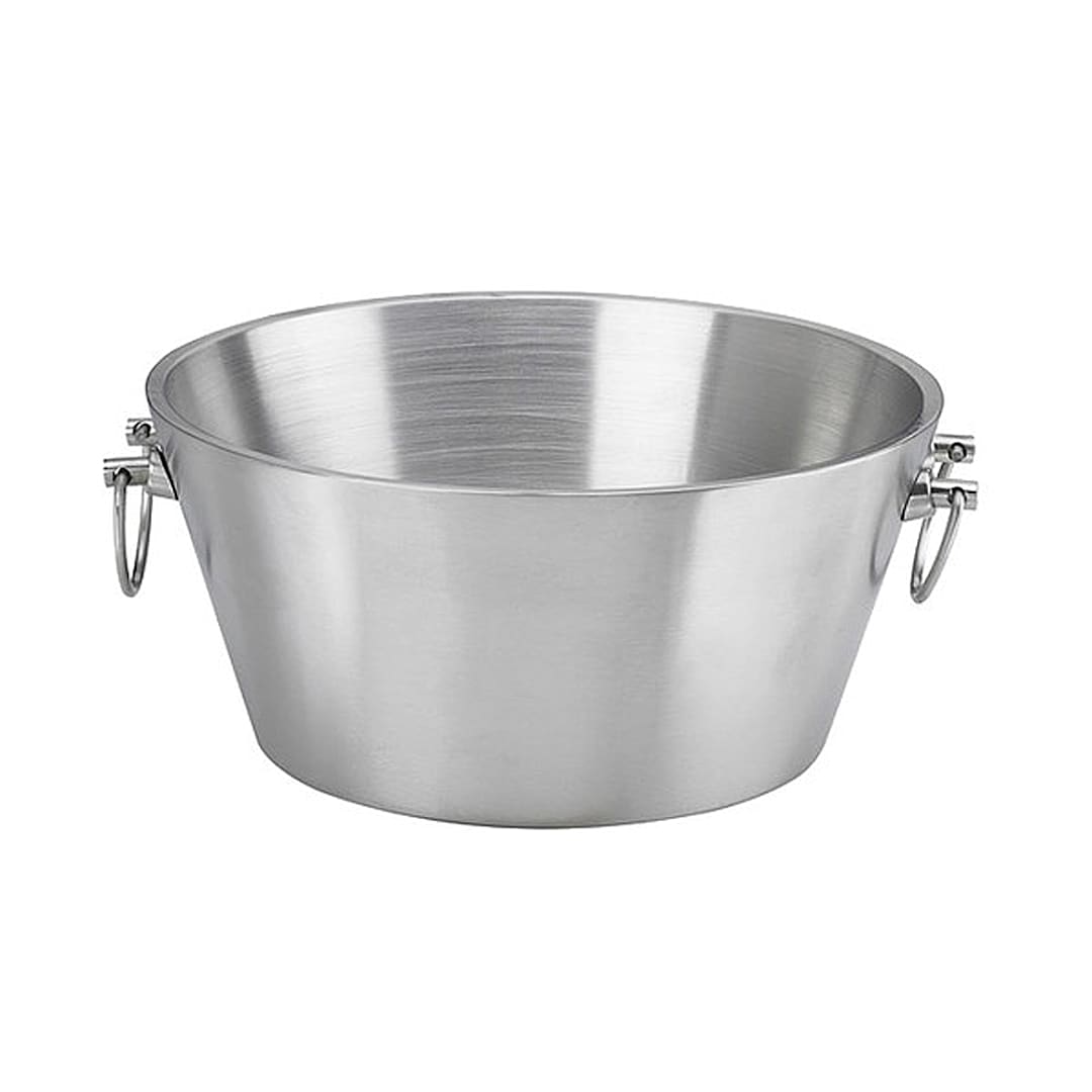 Erwyn Products 71220 Brushed S/S Double Wall Insulated 15" Party Tub
