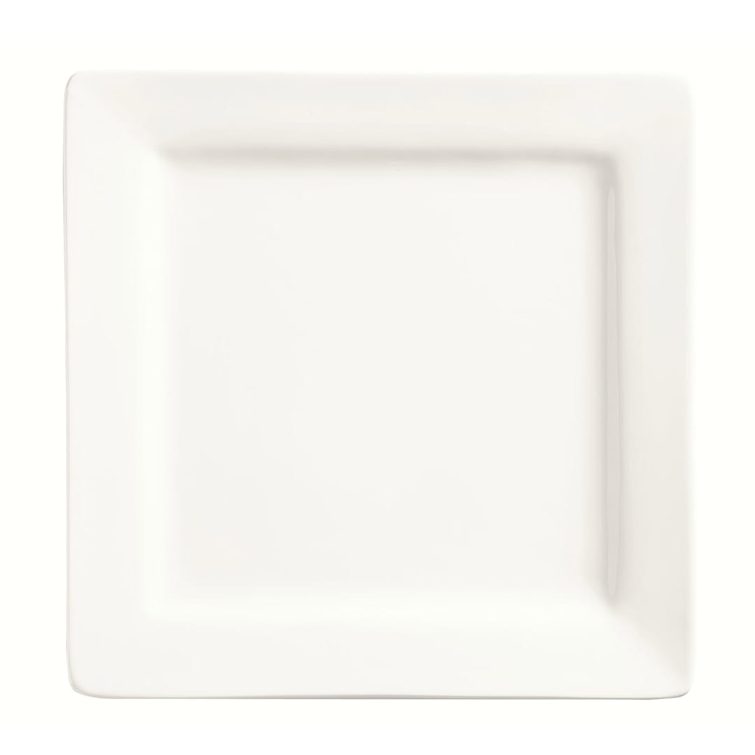 Libbey - Formerly World® Tableware SL-7 Slate White 7-1/4" Square Plate