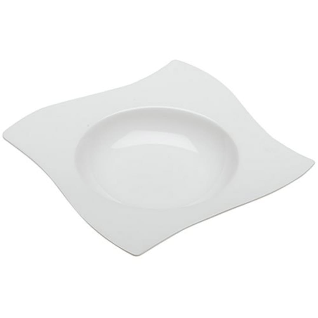 Villeroy & Boch 10-2525-2698 White 24 Oz Pasta Plate - 4 / CS