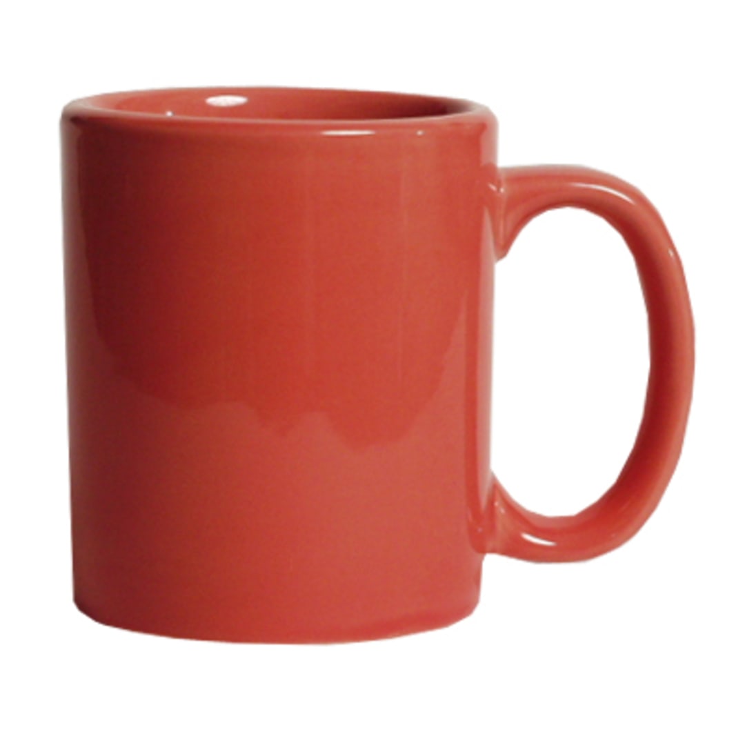 Tuxton BNM-1202 Cinnebar 12 Oz. C-Handle Mug