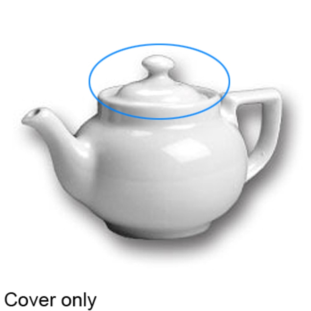 Hall China HL220CWHA Knob Cover for 8 Oz Boston Tea Pot