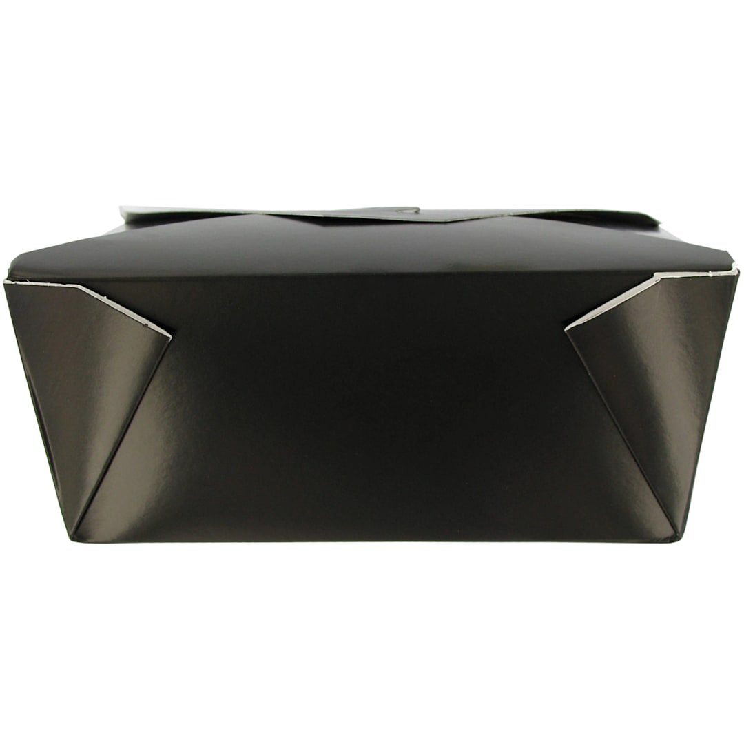Darling Foodservice Black 96 Oz Disposable Container