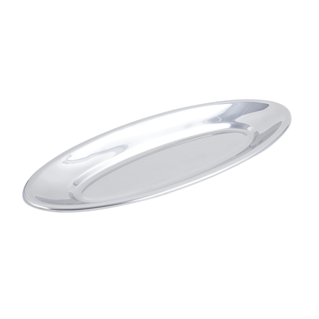 Bon Chef 5218 Stainless Steel Oval 21-1/4" x 9" Fish Platter
