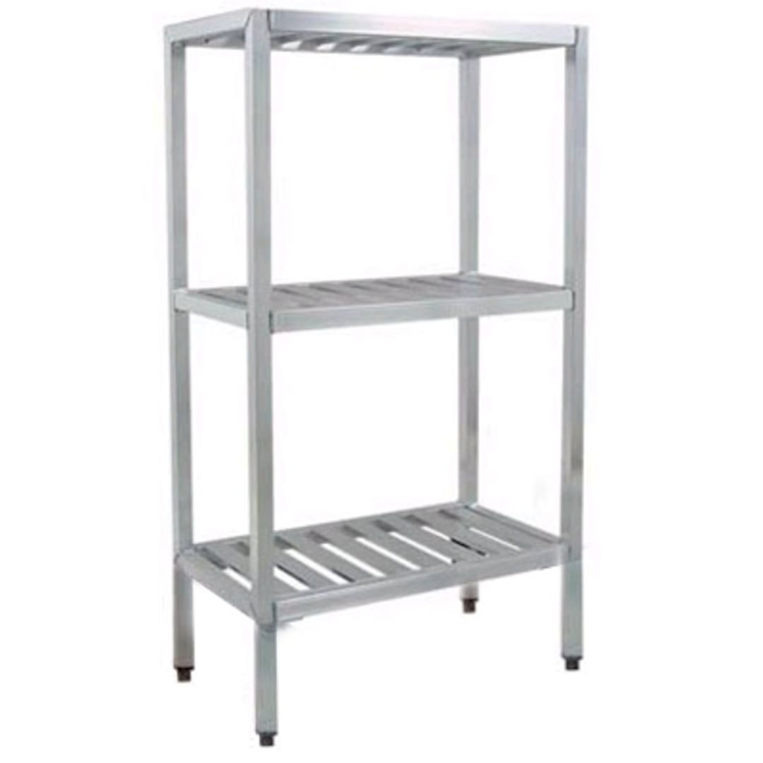 New Age 1044TB Aluminum 60 x 20 x 72" T-Bar Style Shelving Unit