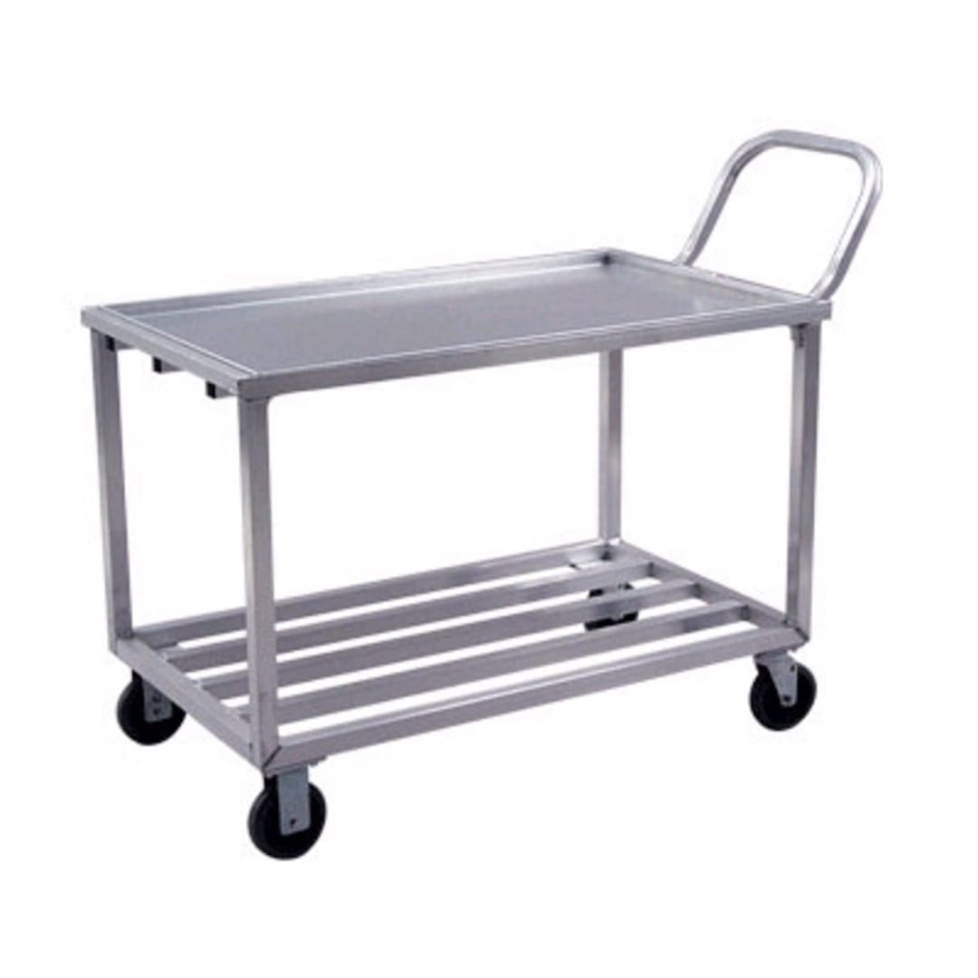 New Age Industrial 97126 Aluminum 700 Lb Capacity Wet Produce Cart