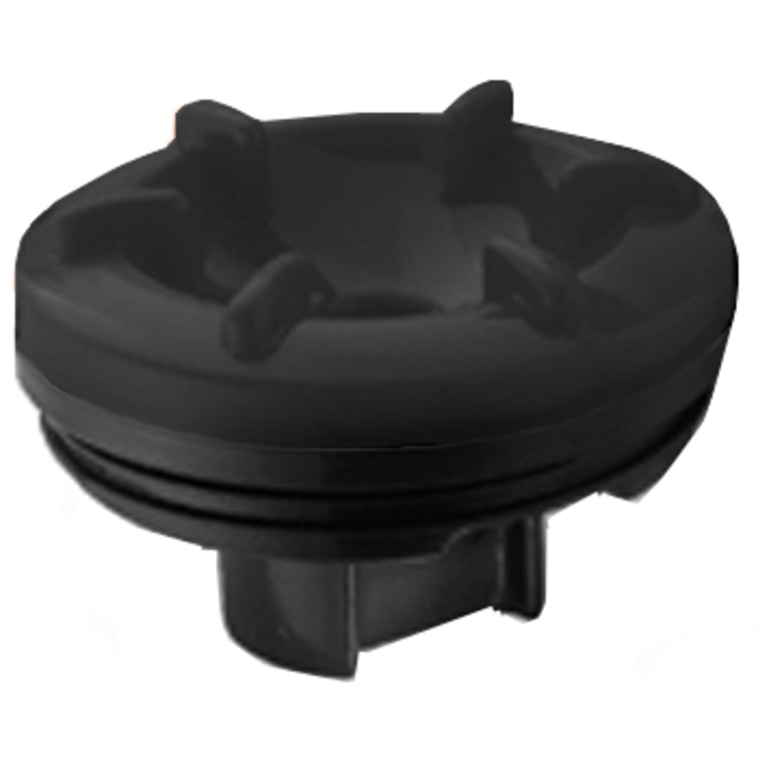Service Ideas FVPBTL Black Brew N' Pour Lid - 6 / Cs