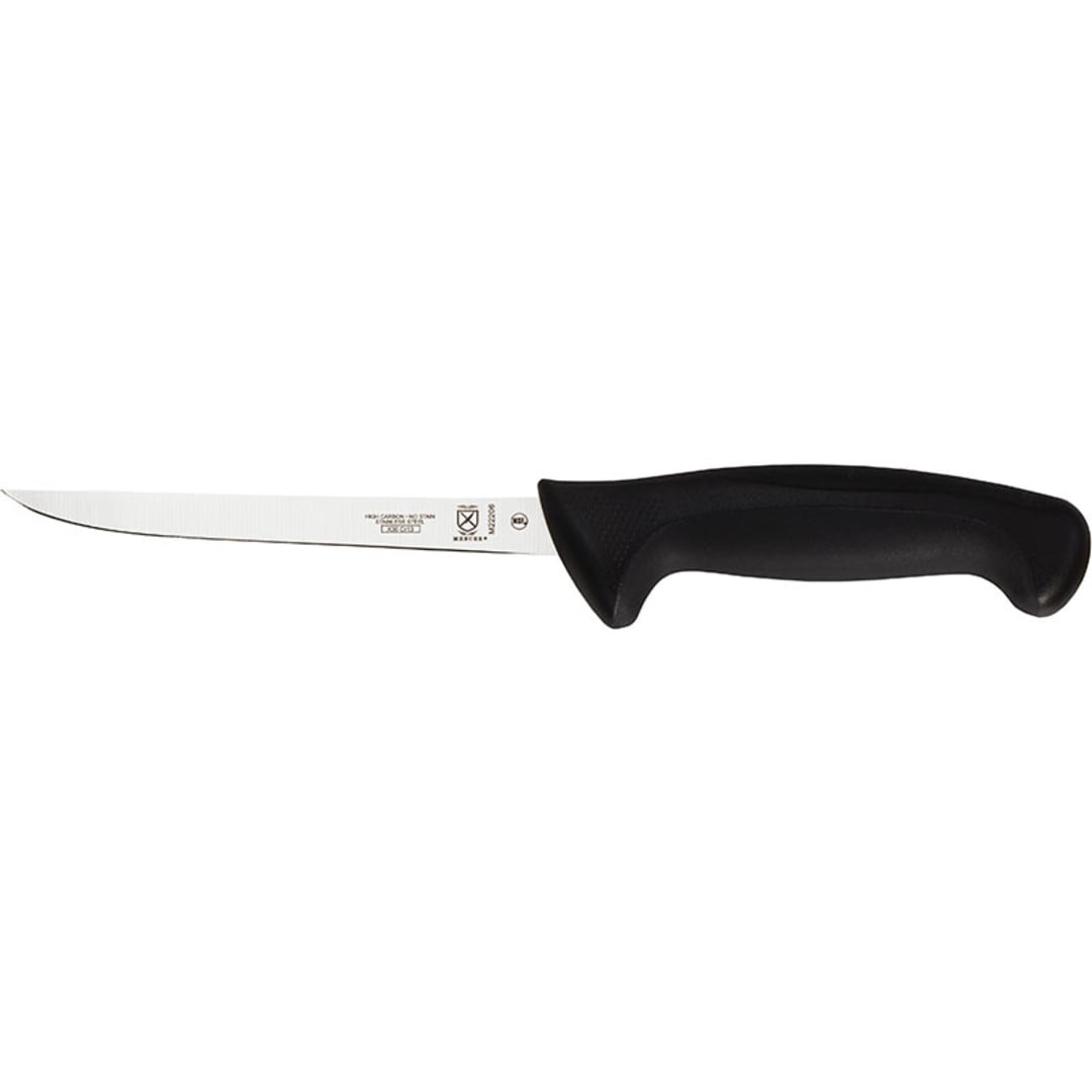 Mercer Culinary M22206 Millennia 6" Narrow Black Boning Knife
