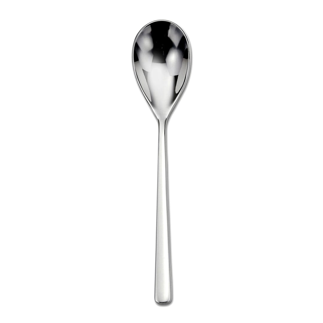 1880 Hospitality T673SDEF Quantum S/S Oval Bowl Dessert Spoon - Dozen