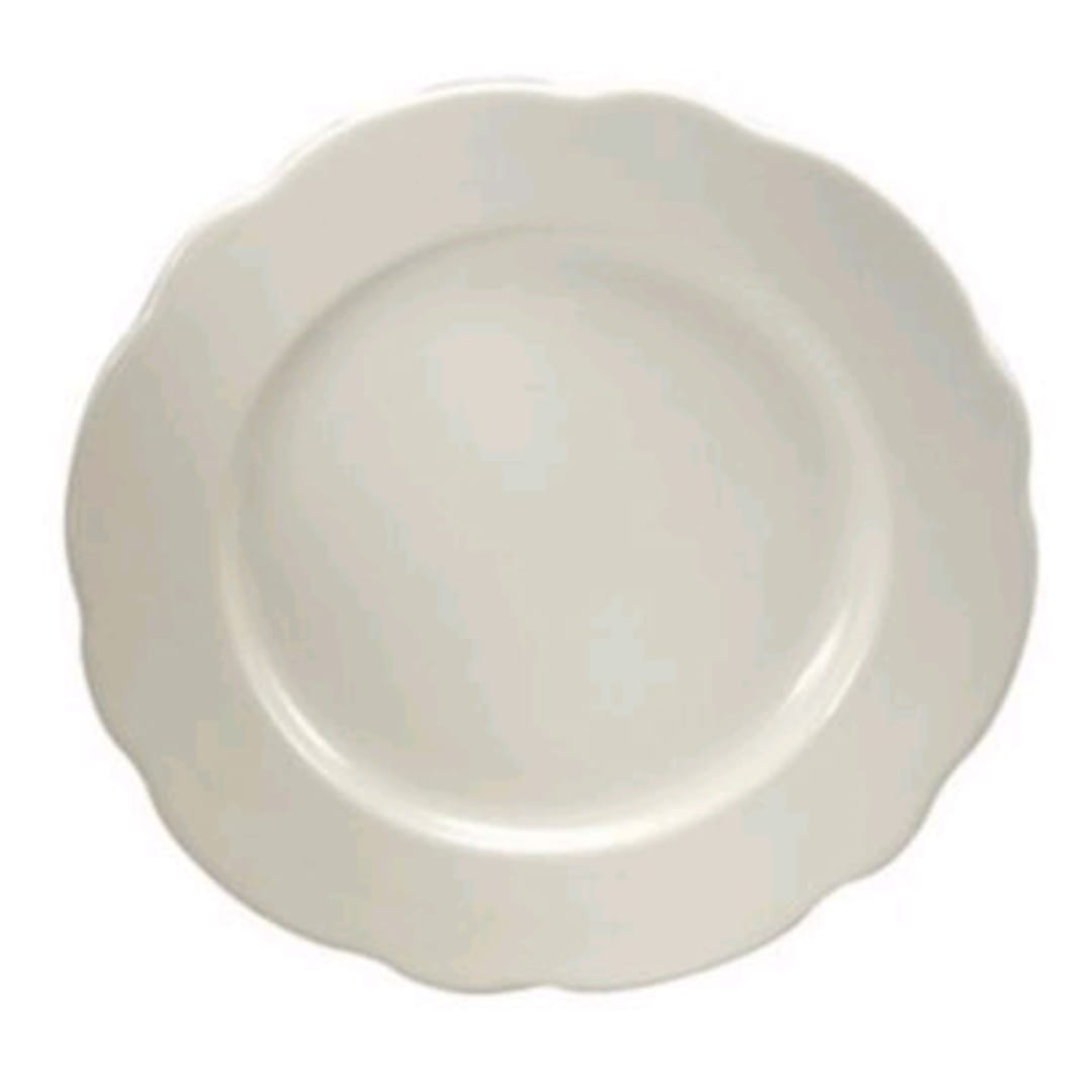 1880 Hospitality F1560000126 Caprice Cream White 7.38" Plate - 36/CS