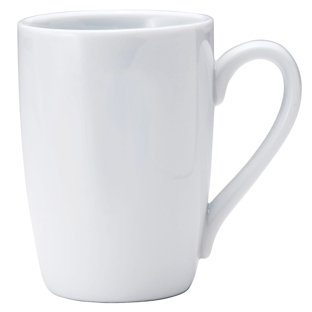 1880 Hospitality F8000000563 Bright White Ware 12 Oz. Mug