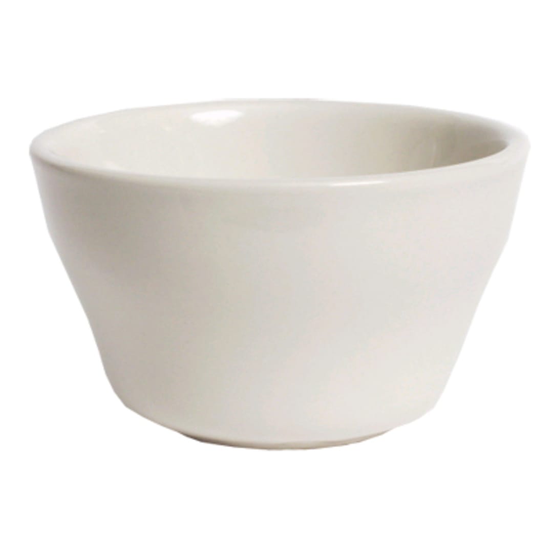 Tuxton TRE-004 Reno/Nevada 8 Oz. Eggshell Bouillon Cup