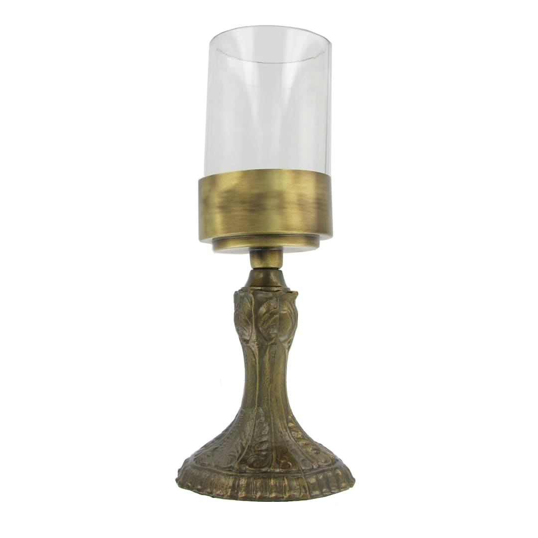 Hollowick 274AB Antique Brass Lamp Base