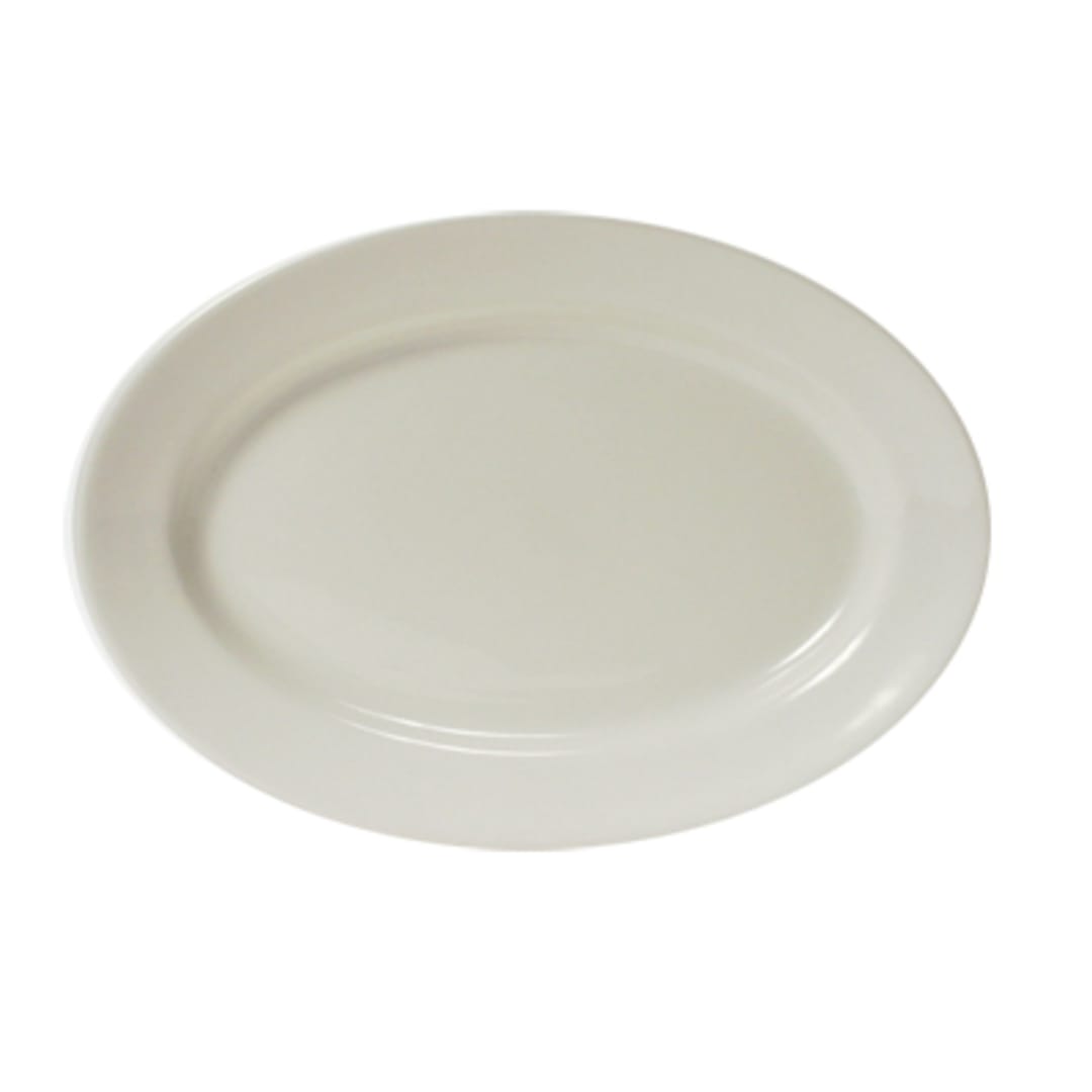 Tuxton TRE-013 Reno 11-5/8" Eggshell Oval Platter