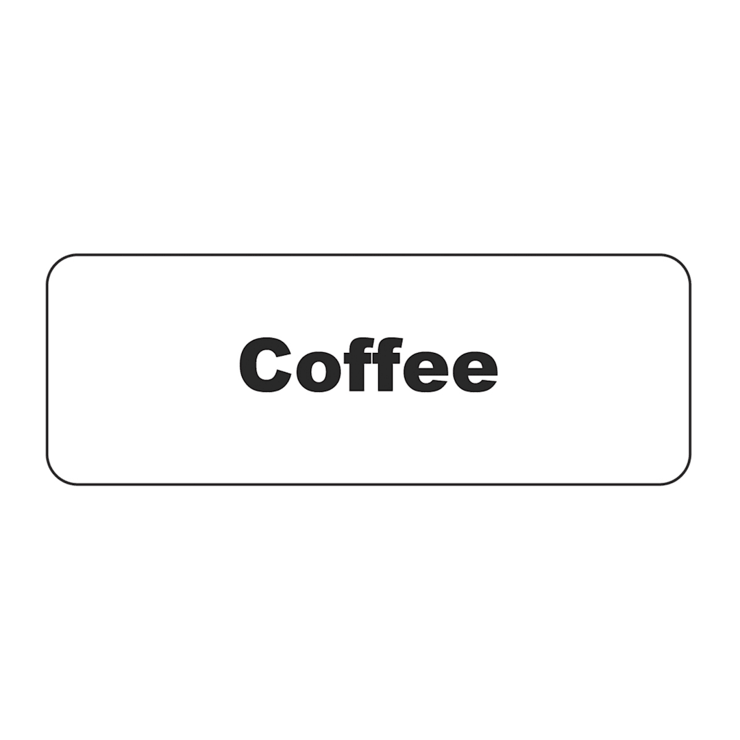 Service Ideas MT1CF Coffee Magnet - 6 / Cs