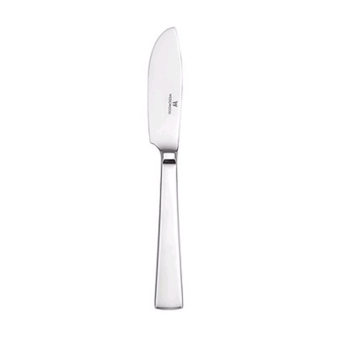 1880 Hospitality T812KBVF Satin Fulcrum Butter Knife - Dozen