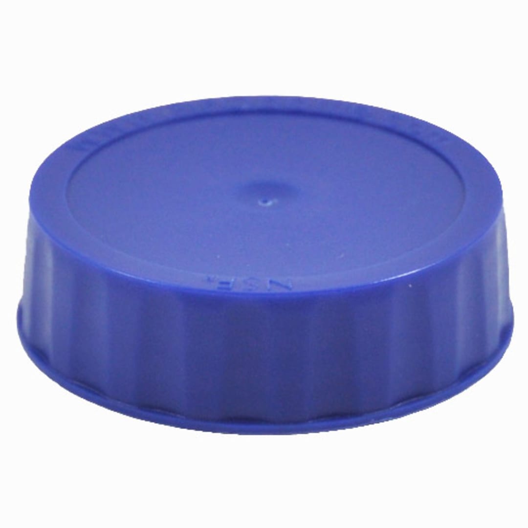 FIFO 4810-130 Dark Blue Label Cap for FIFO Squeeze Bottles - 6 / PK