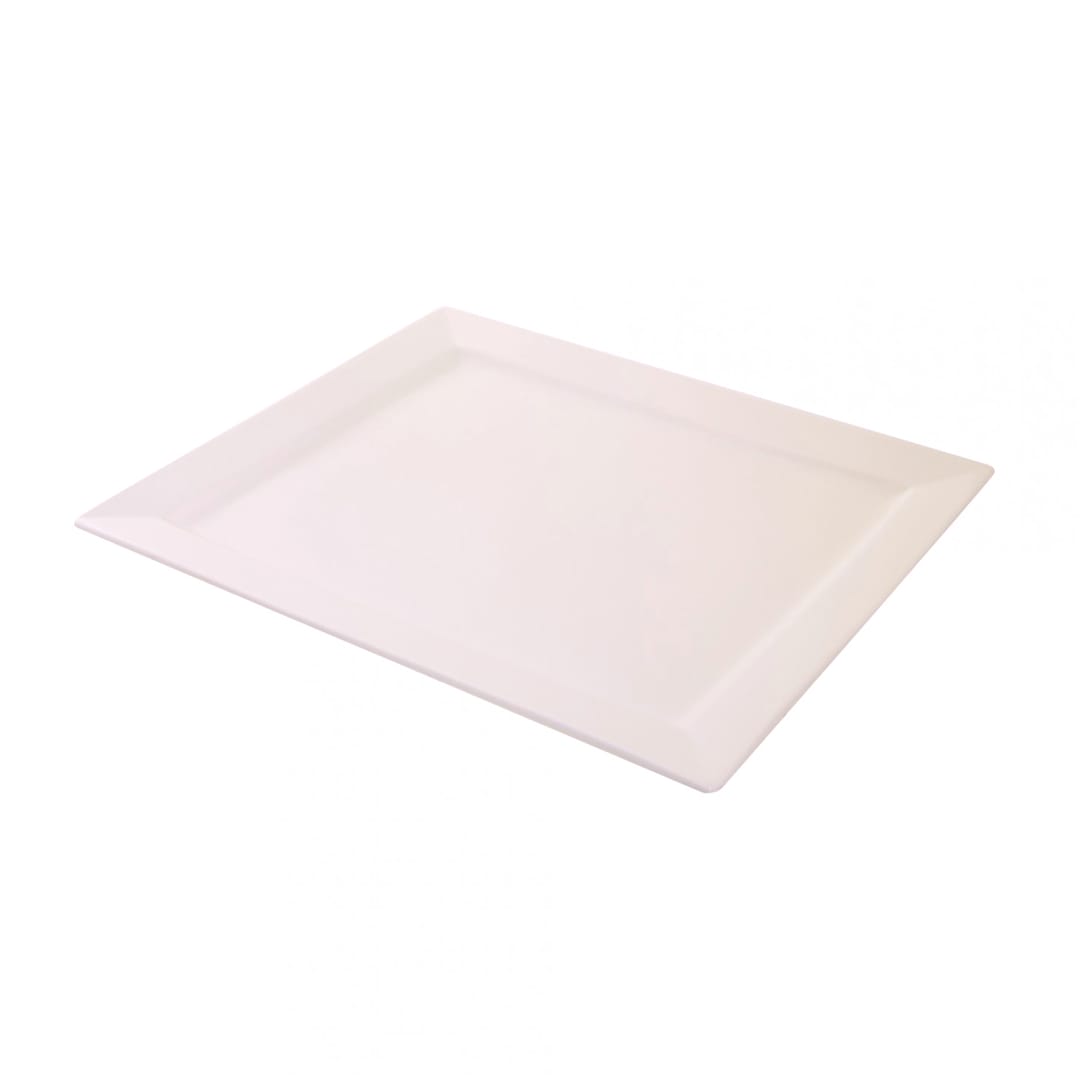 10 Strawberry Street WTR-17-15REC White 17 x 15" Platter - 3 / CS