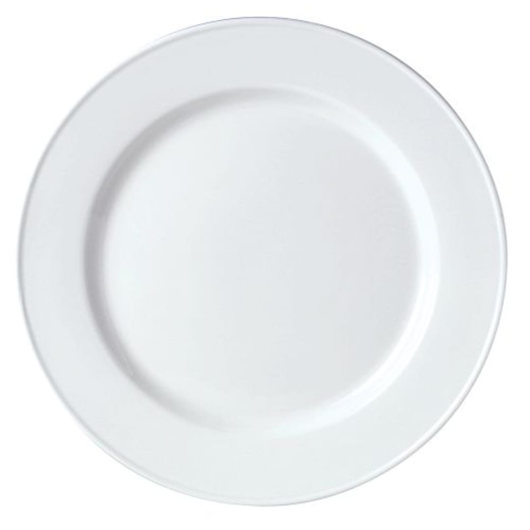 Steelite 11010211 Simplicity White 9" Slimline Plate