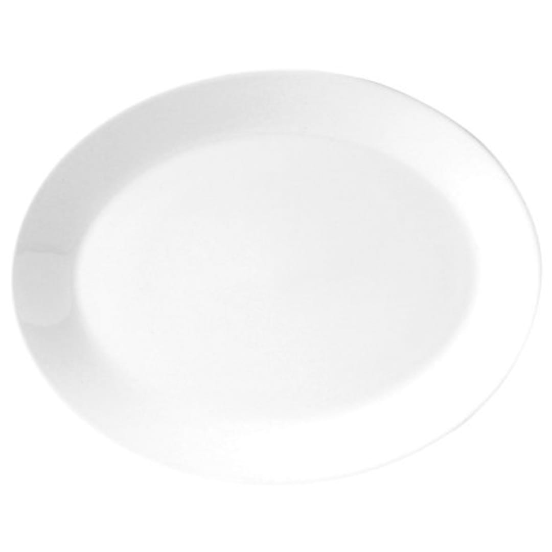 Steelite 9001C345 Monaco Vogue White 13" Oval Platter