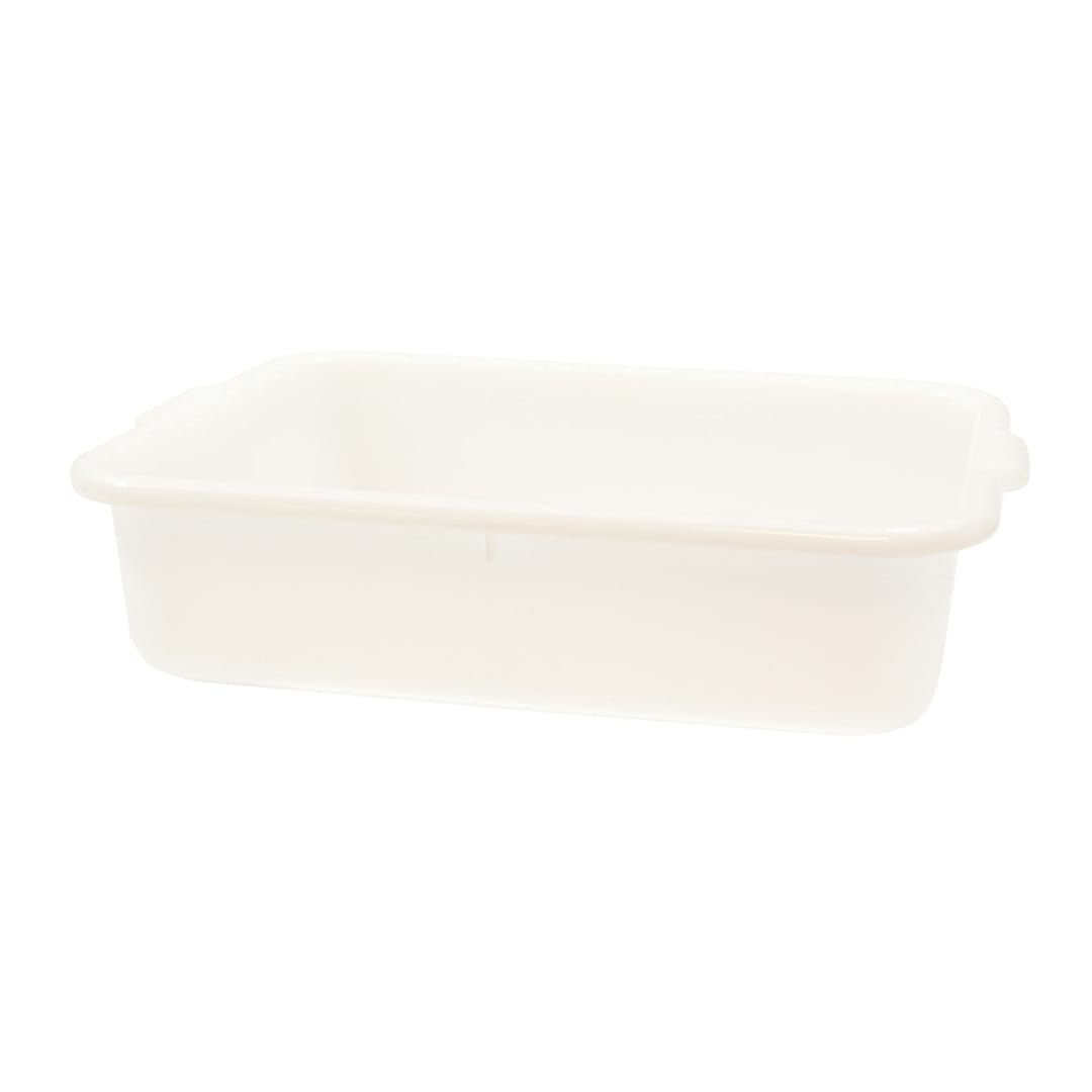 TableCraft DBF1529 White 21.5" x 15.75" Freezer Drain Box with Holes