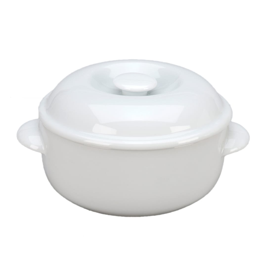 Vertex China ARG-687 Market Buffet 20 Oz. Lidded Soup Bowl