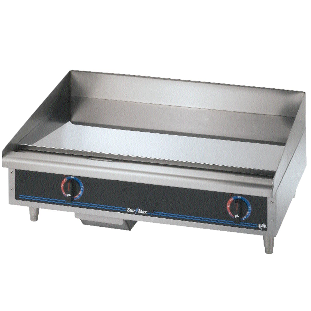 Star® 624TCHSF Star-Max® 24" Chrome Plate Gas Griddle