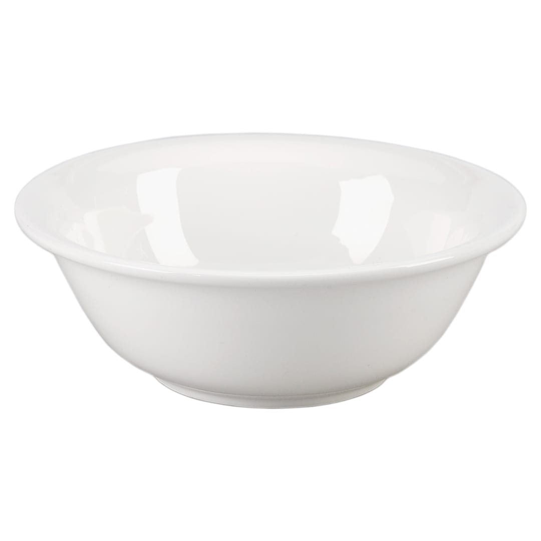Vertex China RB-77 Rubicon 20 Oz. Rolled Edge Flared Bowl