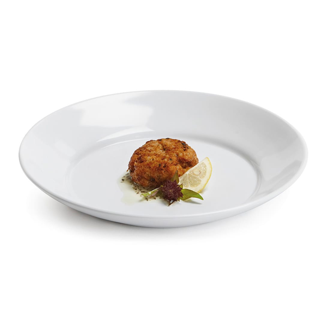 G.E.T. CS-6107-W Siciliano White Melamine 1 Qt. Bowl
