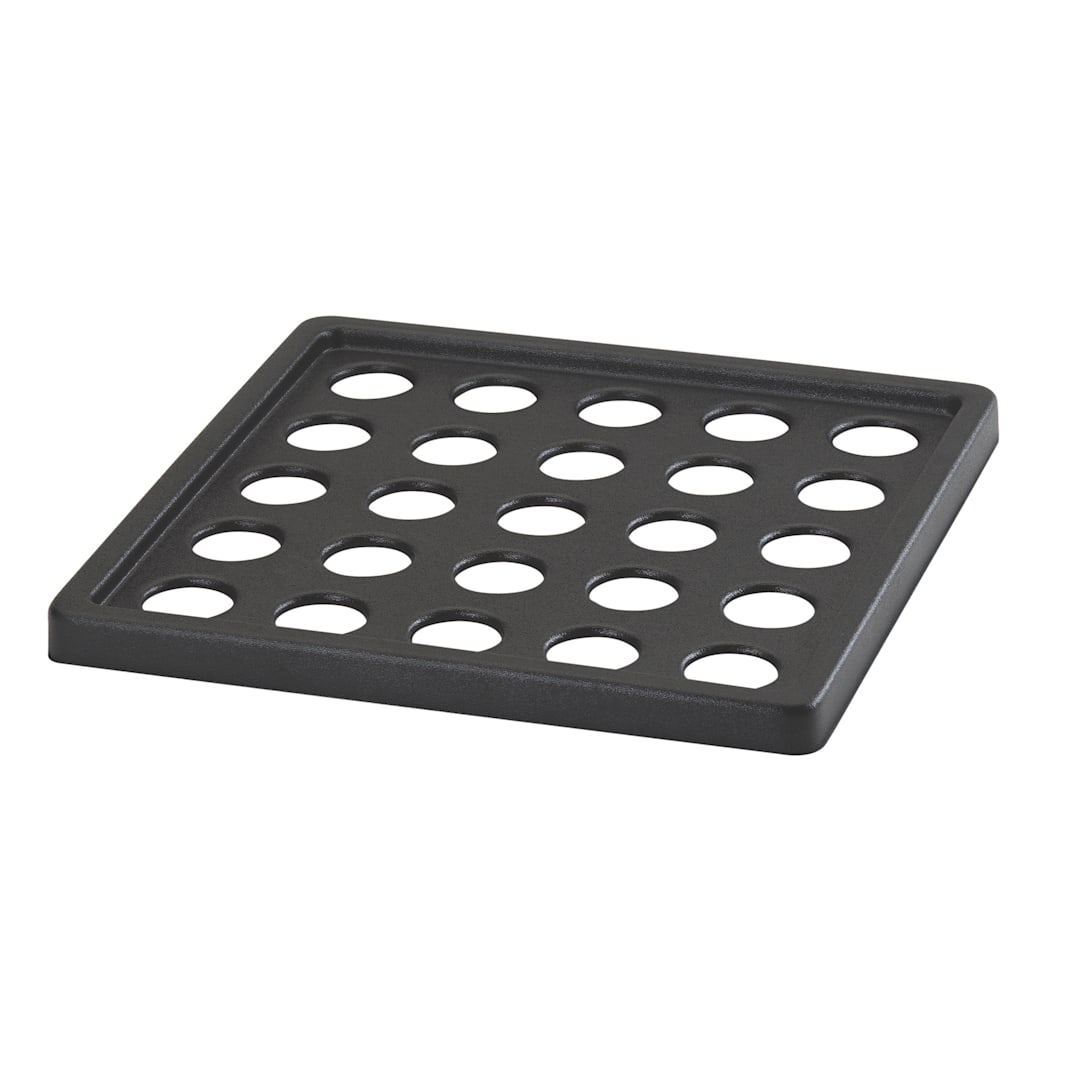 Cambro 25SWGF110 Black 25-Compartment IceExpress Water Glass Filler