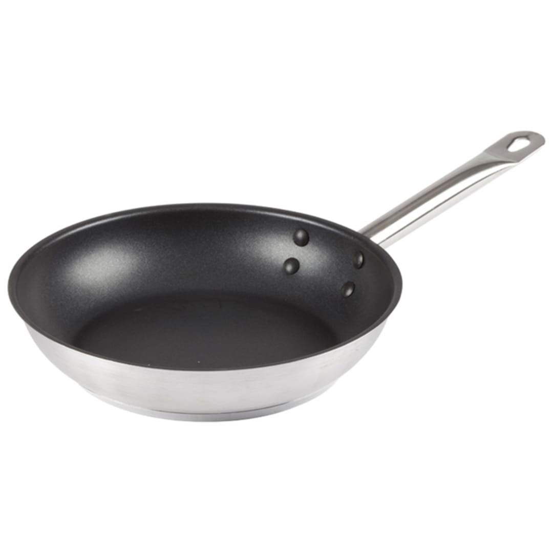 Winco® SSFP-9NS S/S 9" Non-Stick Fry Pan